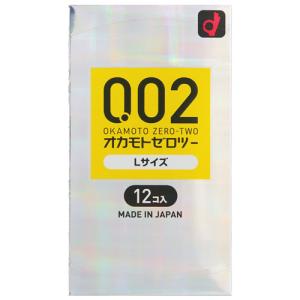 オカモト オカモトゼロツー Lサイズ (12個) コンドーム スキン クリア　管理医療機器｜wellness-web