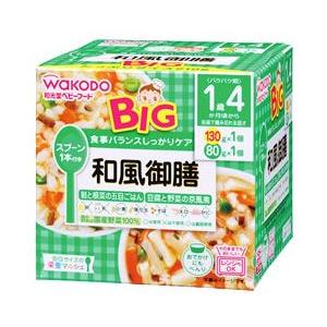 和光堂　ビッグサイズの栄養マルシェ　和風御膳　鮭と根菜の五目ごはん　豆腐と野菜の京風煮　1歳4ヶ月頃〜　(130g+80g)　セット　※軽減税率対象商品