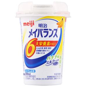 明治 メイバランス ミニカップ バナナ味 (125mL) Miniカップ 栄養機能食品　※軽減税率対...
