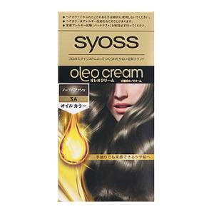 ヘンケルジャパン サイオス オレオクリーム ヘアカラー 3A ノーブルアッシュ (1個) 白髪染め syoss　医薬部外品｜wellness-web