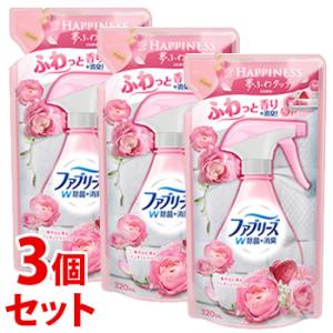 《セット販売》　P&amp;G ファブリーズ ダブル除菌＋消臭 with レノアハピネス 華やかに香るアンテ...