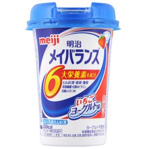明治 メイバランス ミニカップ いちごヨーグルト味 (125mL) Miniカップ 介護食 栄養機能...