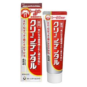 第一三共ヘルスケア　クリーンデンタル　L　トータルケア　(100g)　薬用ハミガキ　歯磨き粉　歯槽膿漏予防　【医薬部外品】