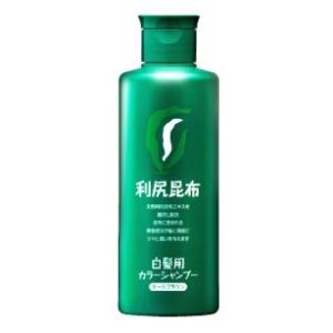 ピュール　利尻カラーシャンプー　ダークブラウン　(200mL)　白髪染め　シャンプー　送料無料｜wellness-web