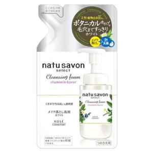 コーセーコスメポート　ソフティモ　ナチュサボン　セレクト　ホワイト　クレンジングフォーム　つめかえ用...