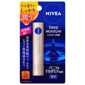花王 ニベア ディープモイスチャーリップ バニラ...の商品画像