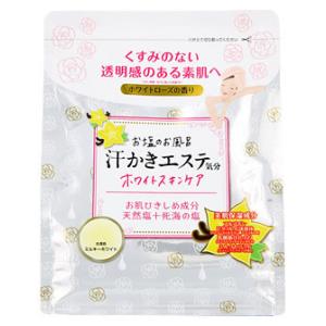 マックス お塩のお風呂 汗かきエステ気分 ホワイトスキンケア (500g) 入浴剤 バスソルト