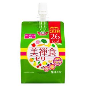 ドクターシーラボ 美禅食ゼリー ローズピーチ風味 (200g) びぜんしょく おきかえダイエット ゼ...