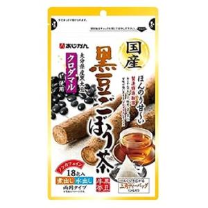 あじかん 国産 黒豆ごぼう茶 (1.5g×18包) 健康茶 ティーバッグ 黒大豆 牛蒡　※軽減税率対象商品｜wellness-web