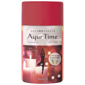 バスクリン アーユルタイム フランキンセンス＆サンダルウッドの香り (720g) バスソルト 入浴剤