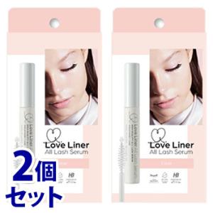 《セット販売》　msh ラブ・ライナー オールラッシュセラム クリア (5g)×2個セット まつ毛美...