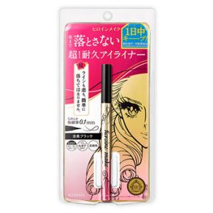 伊勢半 キスミー ヒロインメイク プライムリキッドアイライナー 01 漆黒ブラック (0.4mL) アイライナー