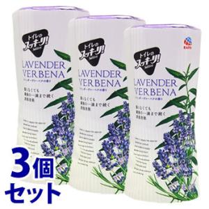 《セット販売》　アース製薬 トイレのスッキーリ！ ラベンダーヴァーベナの香り (400mL)×3個セ...