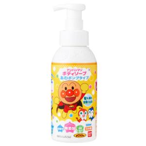 バンダイ アンパンマン ボディソープ (500mL) 泡タイプ 全身用 弱酸性 ベビー キッズ 日本製 シャンプー｜wellness-web