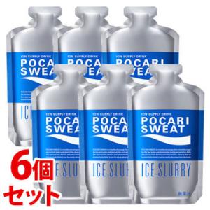 《セット販売》　大塚製薬 ポカリスエット アイススラリー (100g)×6個セット 凍らせたままもんで飲むタイプ　※軽減税率対象商品｜wellness-web