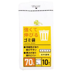 くらしリズム 強くて伸びるゴミ袋 70L (10...の商品画像