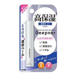 近江兄弟社 メンターム ディープナーリップ 無香料 UV (2.3g) SPF20 PA++ リップクリーム　医薬部外品｜wellness-web