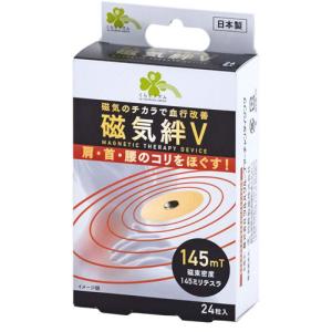 くらしリズム 磁気絆V (24粒) 磁束密度 145ミリテスラ　管理医療機器｜wellness-web