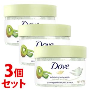 《セット販売》　ユニリーバ ダヴ クリーミースクラブ キウイ＆アロエ (298g)×3個セット Dove｜wellness-web