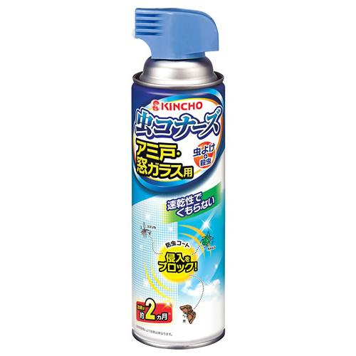 金鳥 キンチョウ 虫コナーズ アミ戸・窓ガラス用スプレー (450mL) 虫よけ 殺虫剤 KINCH...