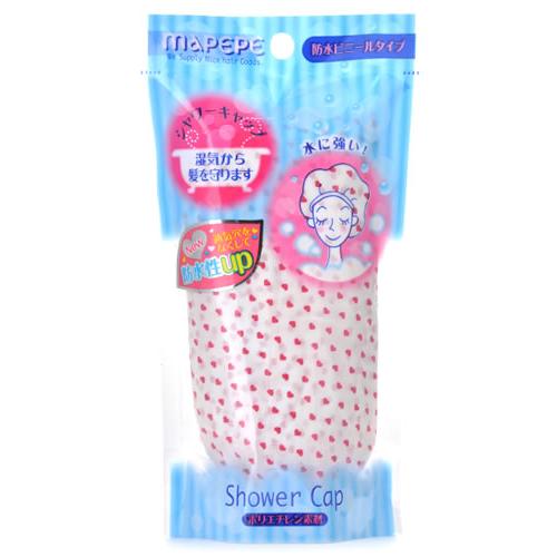 シャンティ マペペ シャワーキャップ ハート PK ピンク ポリエチレン (1個)