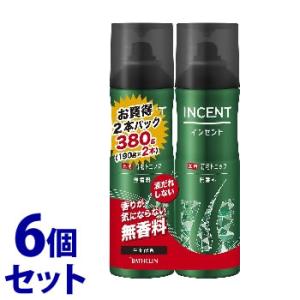 《セット販売》　バスクリン インセント 薬用育毛トニック 無香料 ペアパック (190g×2本)×6...