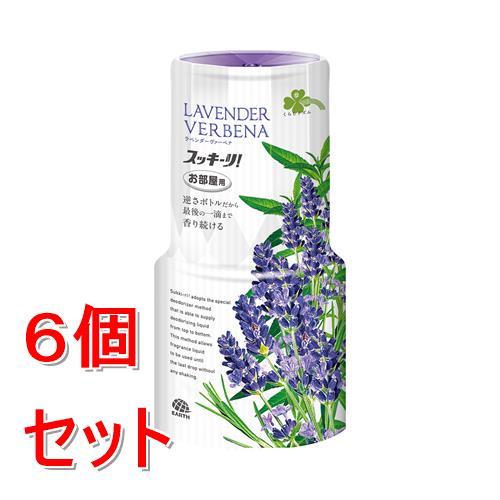 《セット販売》 アース製薬 くらしリズム　お部屋のスッキーリ　ラベンダーヴァーベナ　400ML×6個...