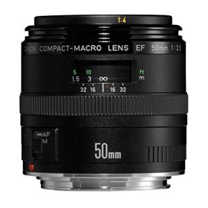 Canon 単焦点マクロレンズ EF50mm F2.5 コンパクトマクロ フルサイズ対応｜wellvy-mall