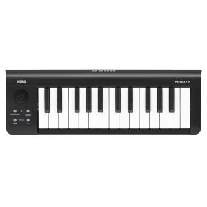 KORG （コルグ） MIDI キーボード コントローラー USB パスパワー DTM プラグイン付属 microKEY （マイクロキー） 25鍵盤｜wellvy-mall