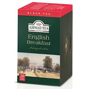 AHMAD TEA イングリッシュブレックファースト ティーバッグ 20袋 ×2個｜wellvy-mall