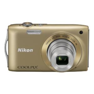 Nikon デジタルカメラ COOLPIX (クールピクス) S3300 スイートゴールド S3300GL｜wellvy-mall