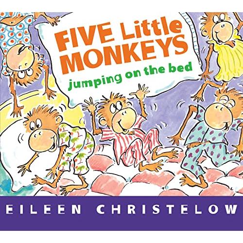 Five Little Monkeys Jumping on the Bed Board Book ...