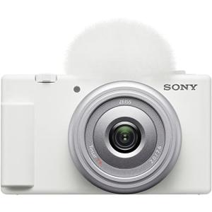 ソニー(SONY) コンパクトデジタルカメラ VLOGCAM Vlog用カメラ ZV-1F ボディ ウィンドスクリーン付属 20mm F2.0 単焦点レンズ ホワイト ZV-1F W｜wellvy-mall