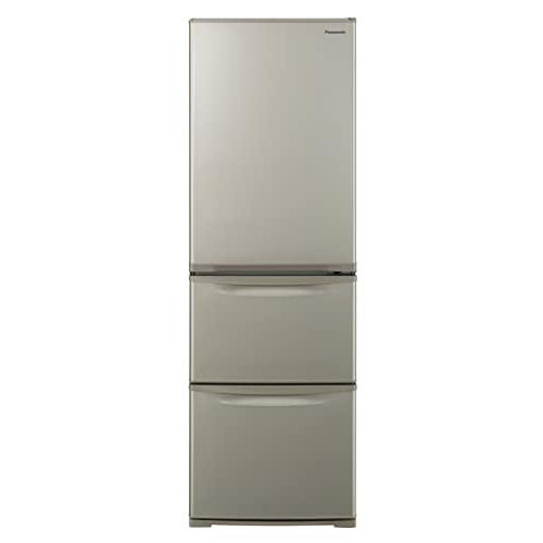 パナソニック 冷蔵庫 幅59cm 365L グレイスゴールド NR-C372N-N 3ドア 右開き ...