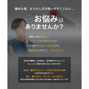 親指 指サポーター 固定 ばね指 突き指 関節...の詳細画像2