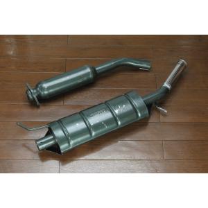 ローバーミニ マフラー MANIFLOW TWINBOX CENTRE EXIT DTM : Weslake