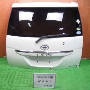 トヨタ アイシス CBA-ANM10W バックドア リアゲート 073 716950 : 株式 