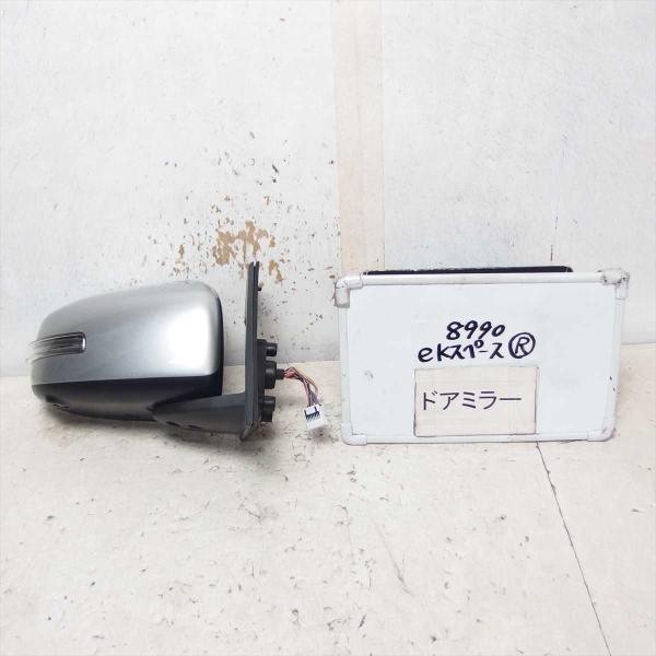 送料無料 平成30年 eKスペース B11A サイドミラー 右 R 中古 即決