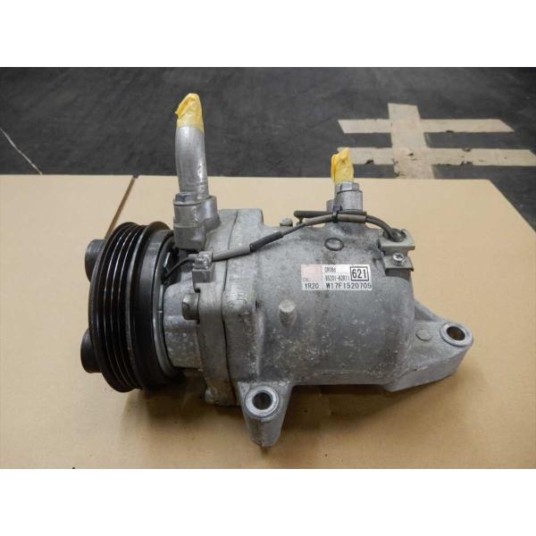 送料無料 平成29年 イグニス FF21S エアコン コンプレッサー 中古 即決