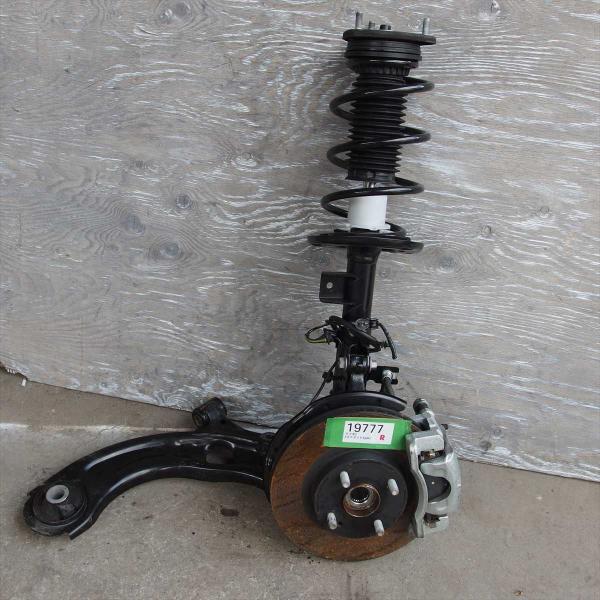 送料無料 令和7年 マツダ2 DJLFS フロント Fストラット ショック ナックル 右 R 中古 ...