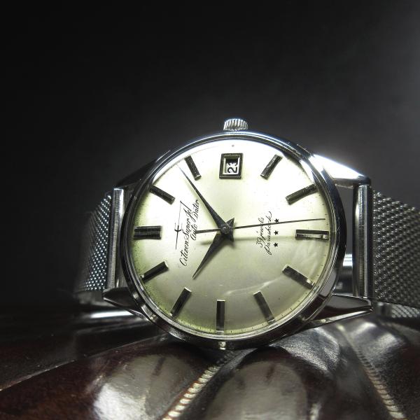 シチズン 1964年 ヴィンテージ AD51507052 スーパージェット オートデーター シルバー...