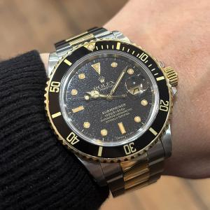 GUCCI（グッチ） レディース 腕時計 デイト 9040L ブラック 黒 SS ロゴ