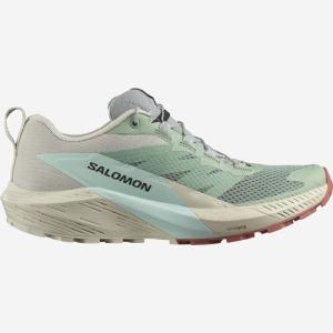 SENSERIDE5W（レディース）　SALOMON（サロモン）-LILYPADRAINYDAYBLEACHEDAQUA｜west-shop