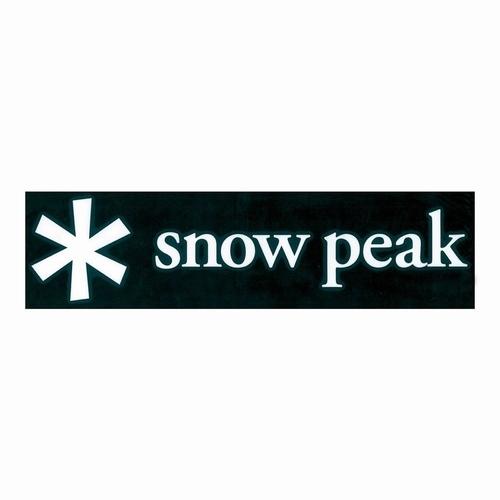 ロゴステッカーアスタリスク　snowpeak（スノーピーク）　-M