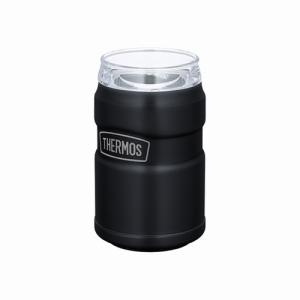 保冷缶ホルダー350ml　THERMOS（サーモス）-マットブラック｜west-shop