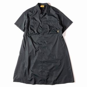 WSCAMPSHIRTONEPICE（レディース）　GRIPSWANY（グリップスワニー）（ウィメンズキャンプシャツワンピース）-BLACK｜west-shop