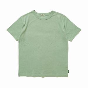 BASICS／SLTEE（GHC4200RG21）XS〜M　GOHEMP（ゴーヘンプ）（ベーシックショートスリーブTシャツ）-PALEGREEN｜west-shop