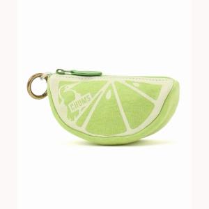 SmileCutFruitsPouch　CHUMS（チャムス）（スマイルカットフルーツポーチ）-Lime｜west-shop