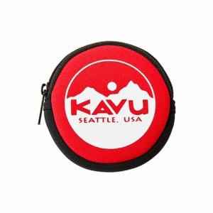 CircleCoinCase　KAVU（カブー）（サークルコインケース）-Red｜west-shop