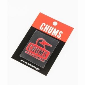 BoobyFaceEmbossSticker　CHUMS（チャムス）（ブービーフェイスエンボスステッカー）-Red｜west-shop